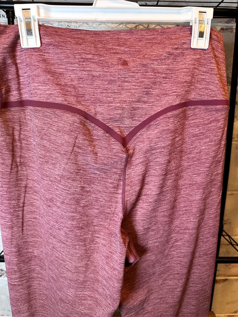 Vitality Daydream Mauve Women's Leggings XXXL Crossover High-Waisted Pull On - Picture 9 of 10
